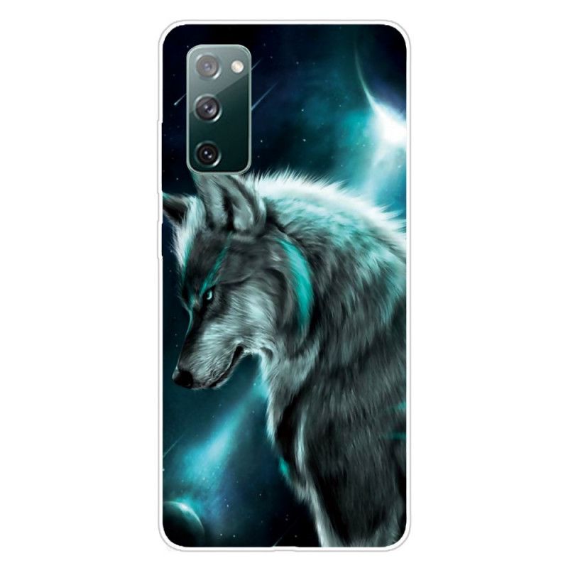 Hülle Samsung Galaxy S20 FE Königlicher Wolf