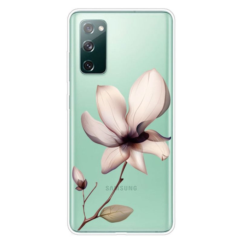 Hülle Samsung Galaxy S20 FE Premium Blumen