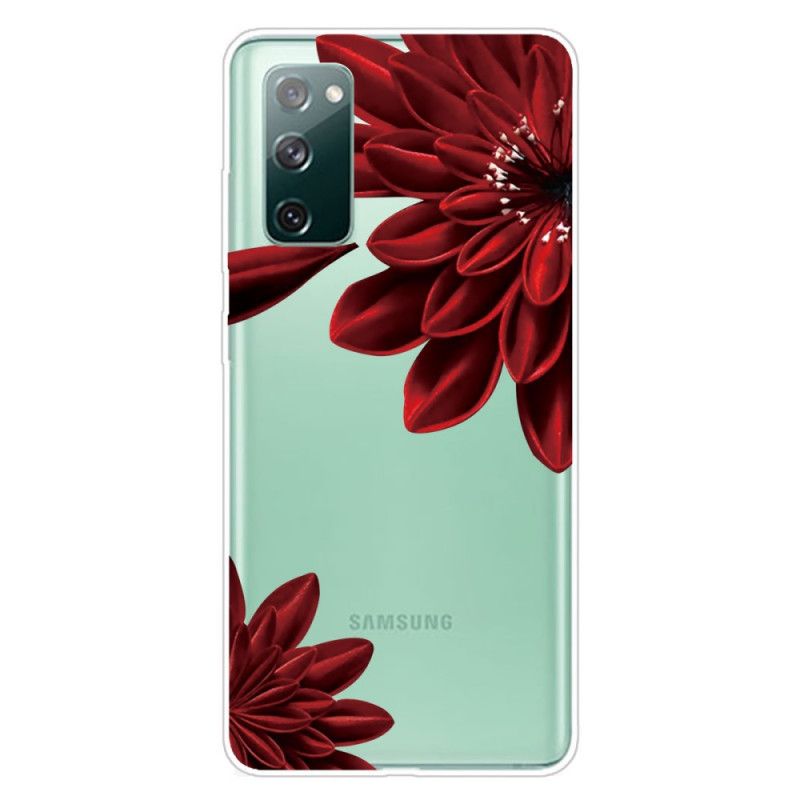 Hülle Samsung Galaxy S20 FE Wilde Blumen