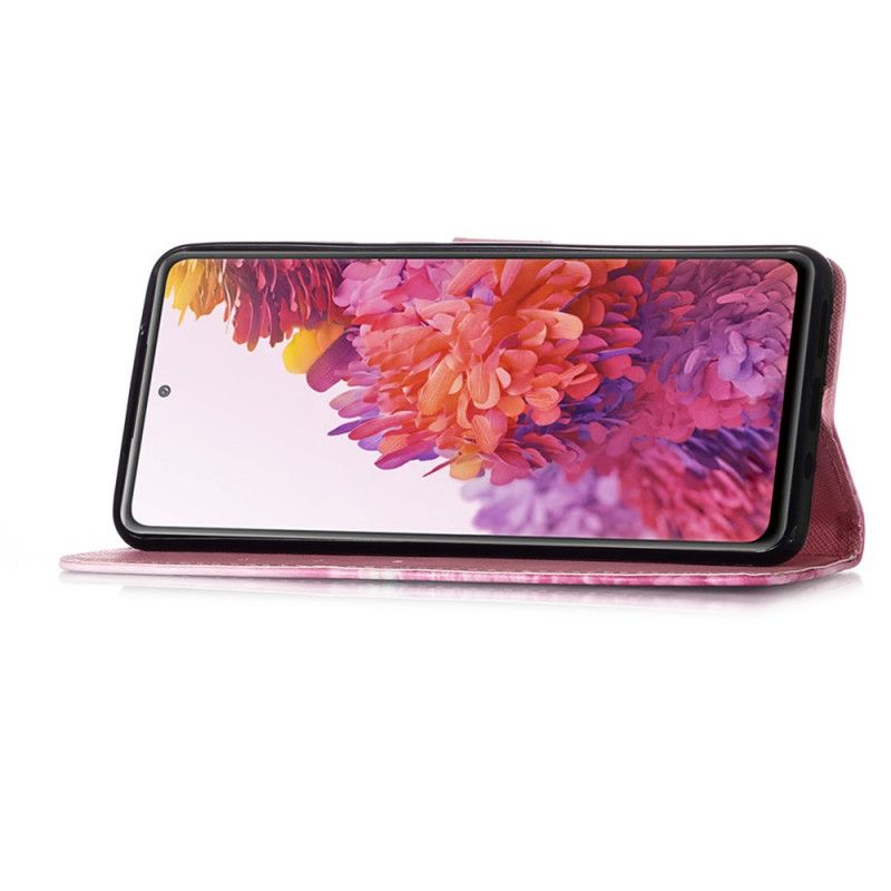 Lederhüllen Für Samsung Galaxy S20 FE Aquarellmohn