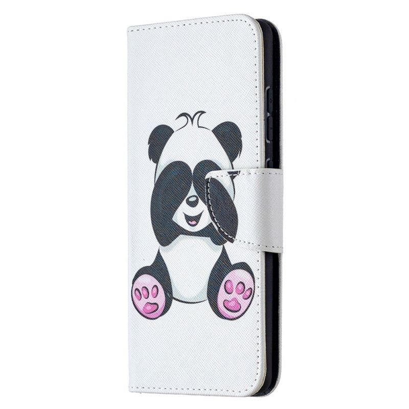 Lederhüllen Samsung Galaxy S20 FE Lustiger Panda