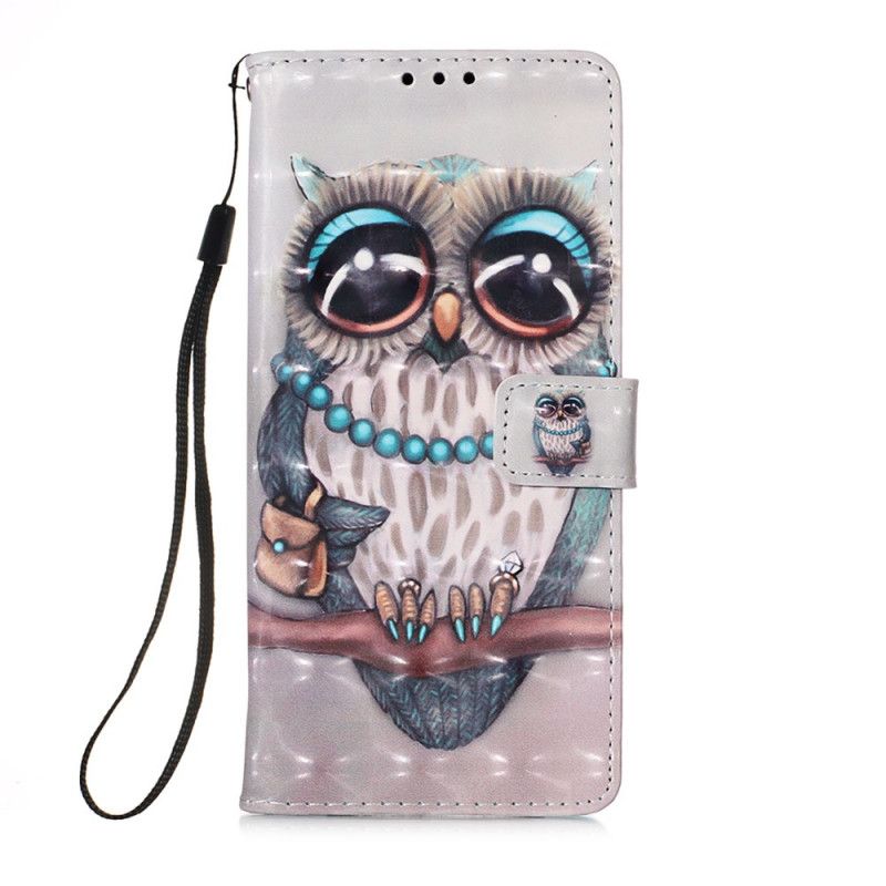 Lederhüllen Samsung Galaxy S20 FE Miss Owl