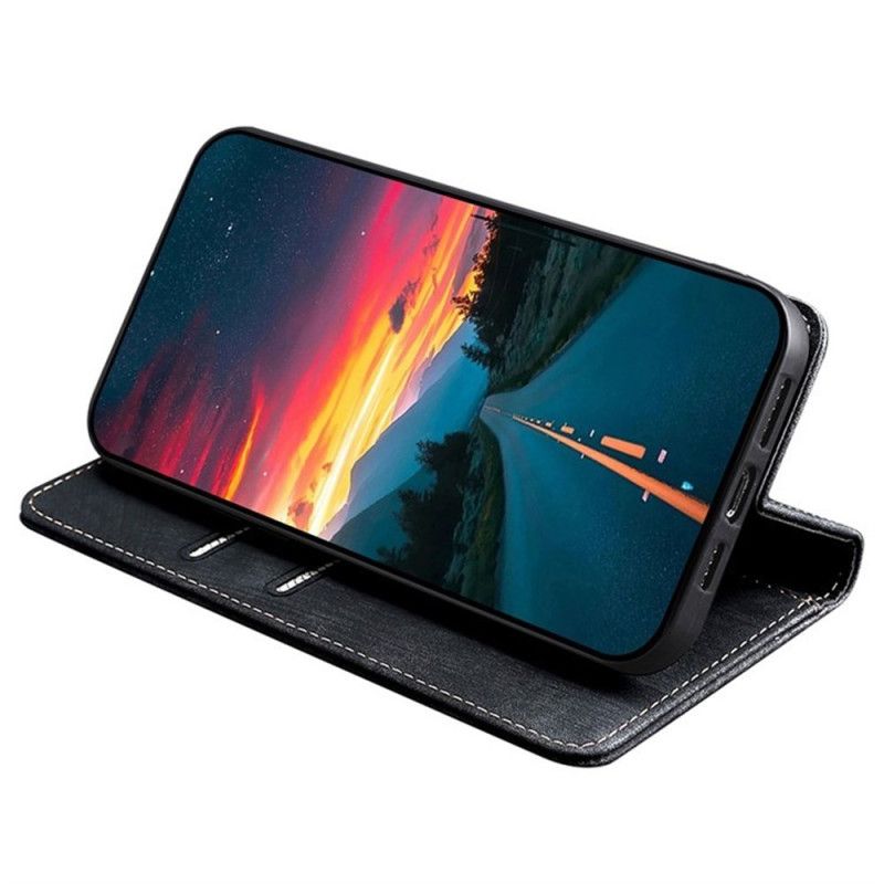 Flip Case Realme C71 Handyhülle Wildleder-optik