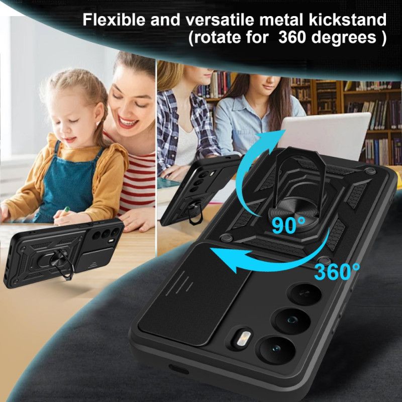 Hülle Für Realme C71 Schiebe-kameraabdeckung Und Ständer