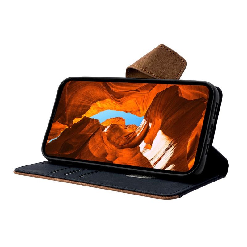 Lederhüllen Realme C71 Vintage Rfid-geldbörse