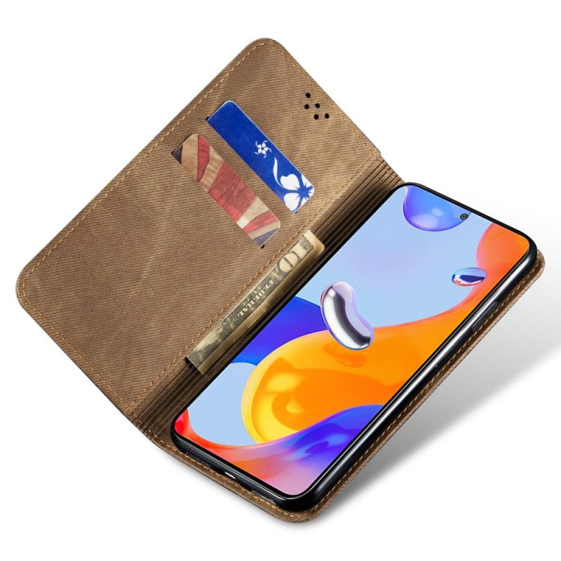 Flip Case Xiaomi 15 Ultra Denim-stoff