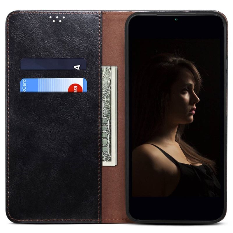 Flip Case Xiaomi 15 Ultra Gewachstes Kunstleder