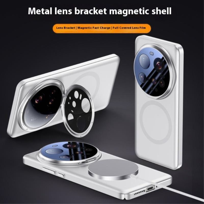 Hülle Für Xiaomi 15 Ultra Kompatibel Mit Magsafe Alloy Mit Halterung