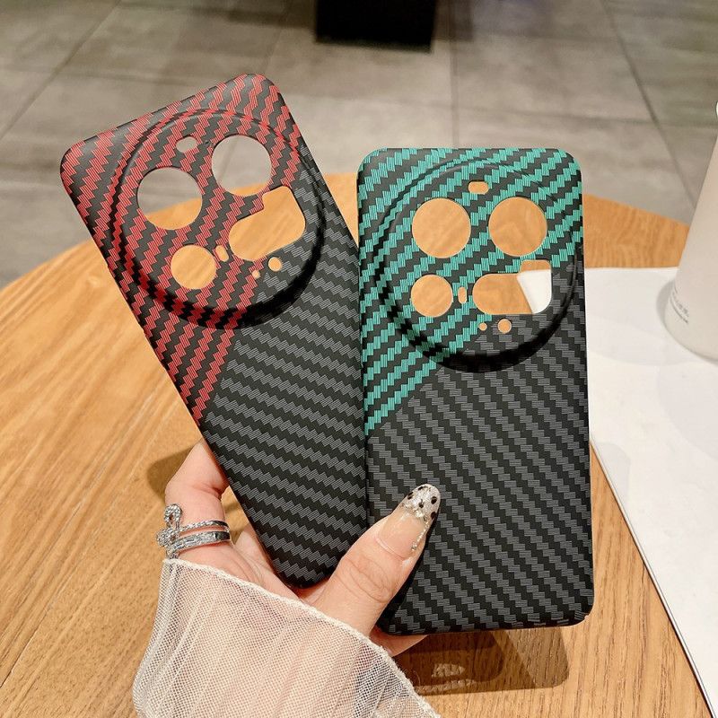 Hülle Xiaomi 15 Ultra Carbonfaser-textur