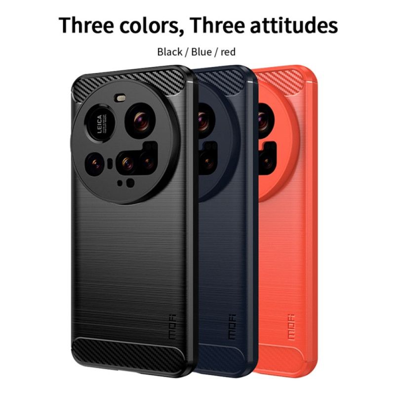 Hülle Xiaomi 15 Ultra Handyhülle Gebürstete Kohlefaser