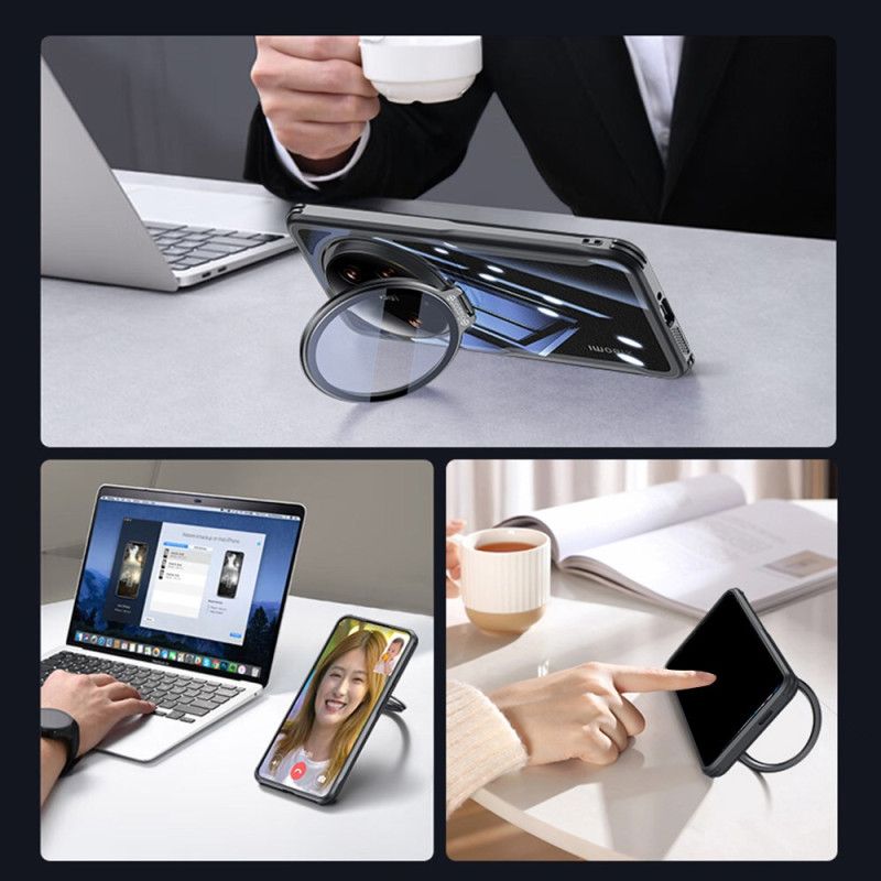 Hülle Xiaomi 15 Ultra Handyhülle Glasabdeckung Und Ständer