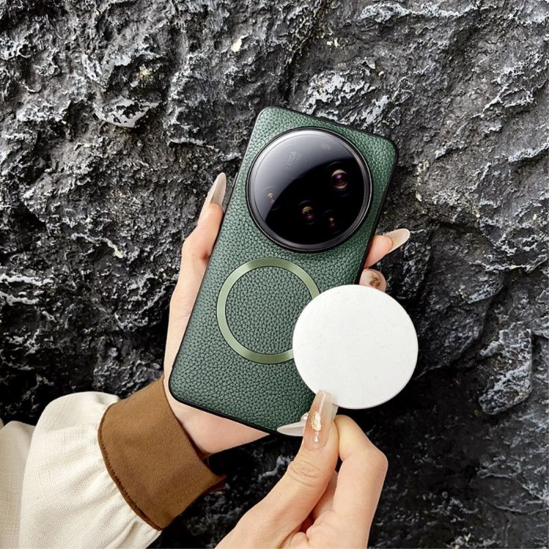 Hülle Xiaomi 15 Ultra Magsafe-kompatibel Mit Litschi-lederoptik