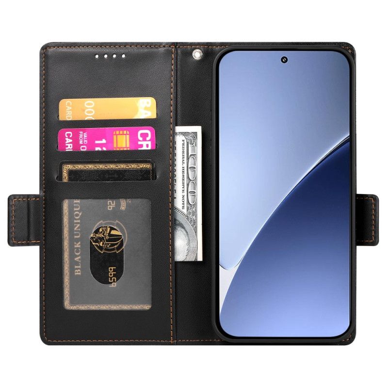 Lederhüllen Für Xiaomi 15 Ultra Doppelverschluss