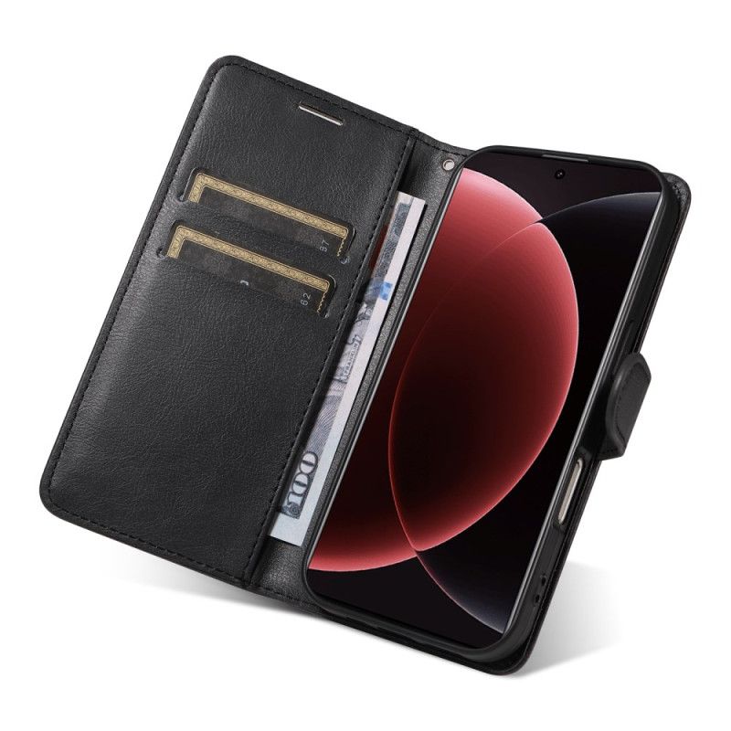 Lederhüllen Xiaomi 15 Ultra Glattes Kunstleder