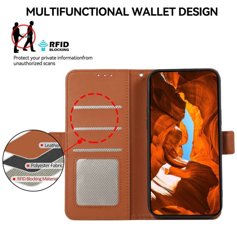 Lederhüllen Xiaomi 15 Ultra Handyhülle Abeel Rfid-geldbörse