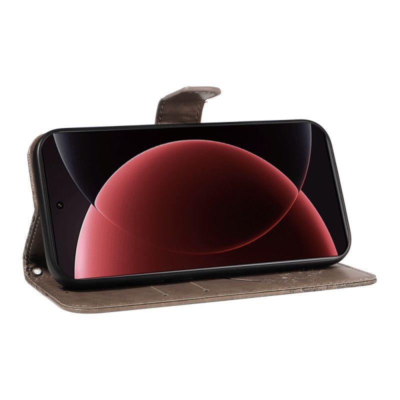 Lederhüllen Xiaomi 15 Ultra Handyhülle Schmetterlingsdesign