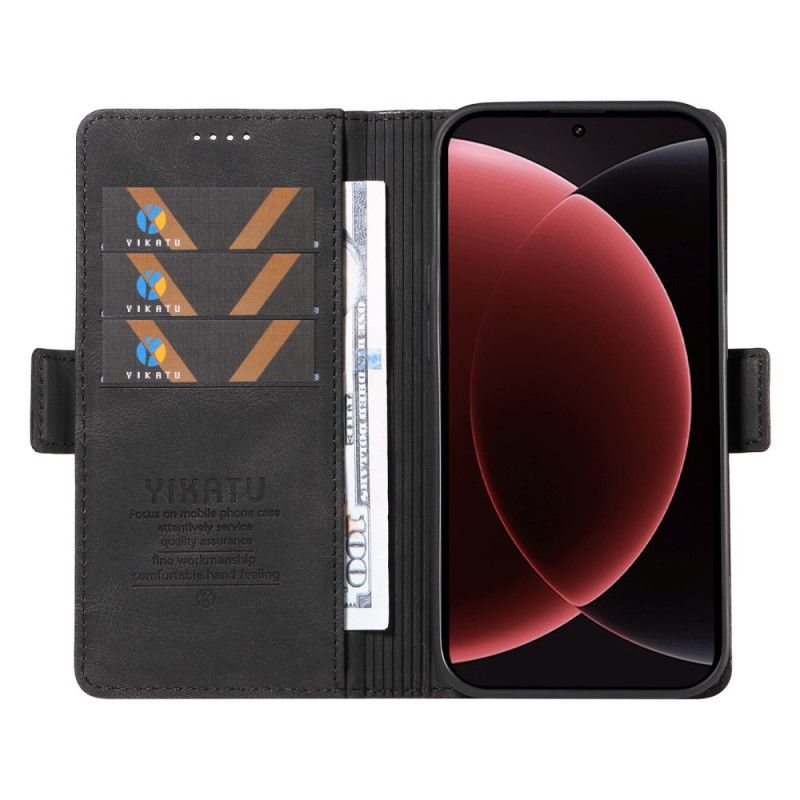 Lederhüllen Xiaomi 15 Ultra Handyhülle Ykatu Vintage-stil