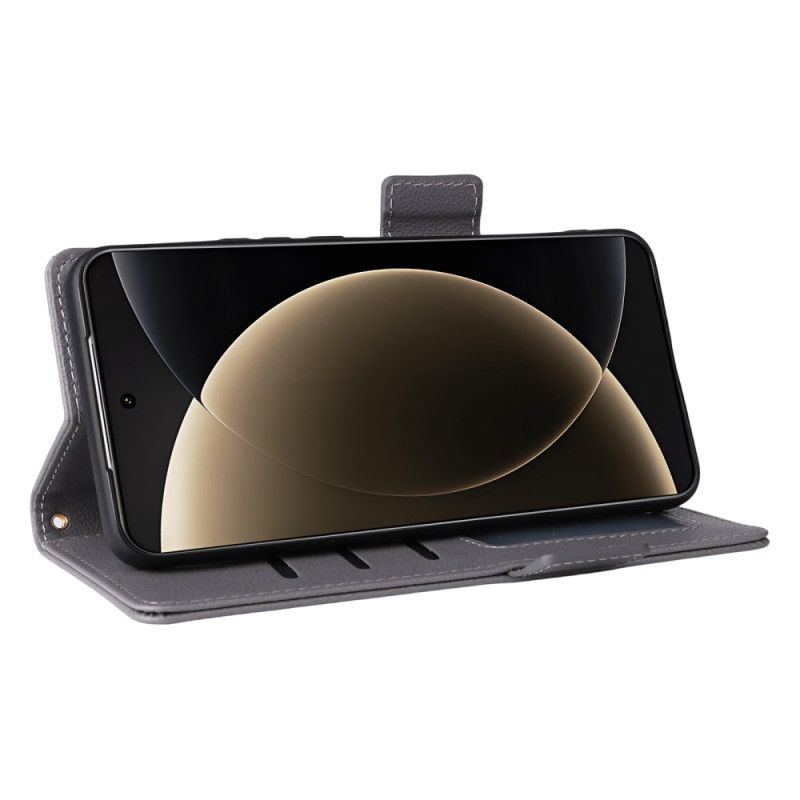 Lederhüllen Xiaomi 15 Ultra Strukturiertes Riemendesign