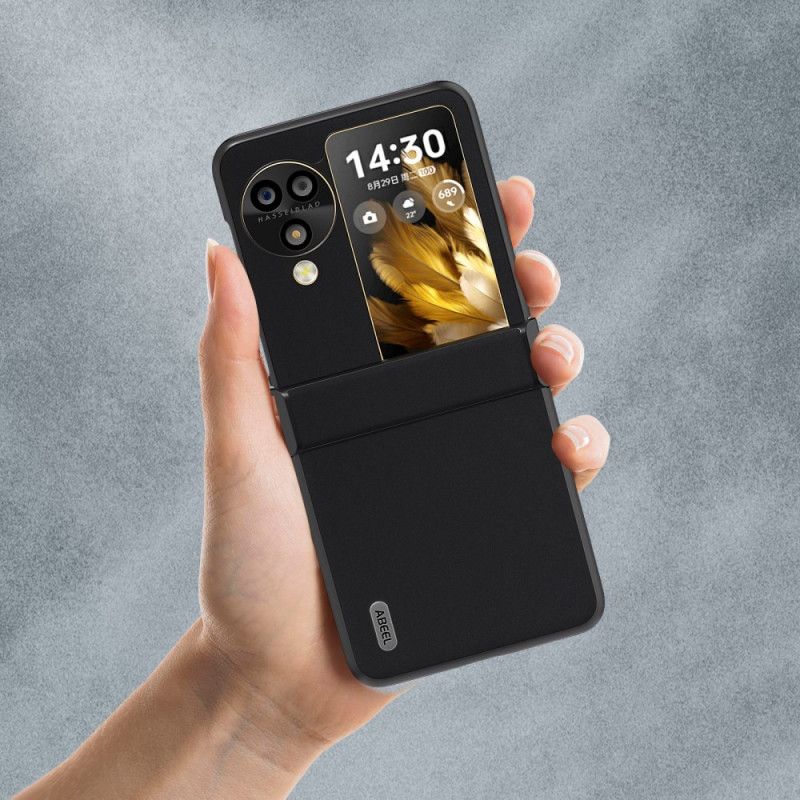 Hülle Für Oppo Find N3 Flip Echtes Abeel-leder