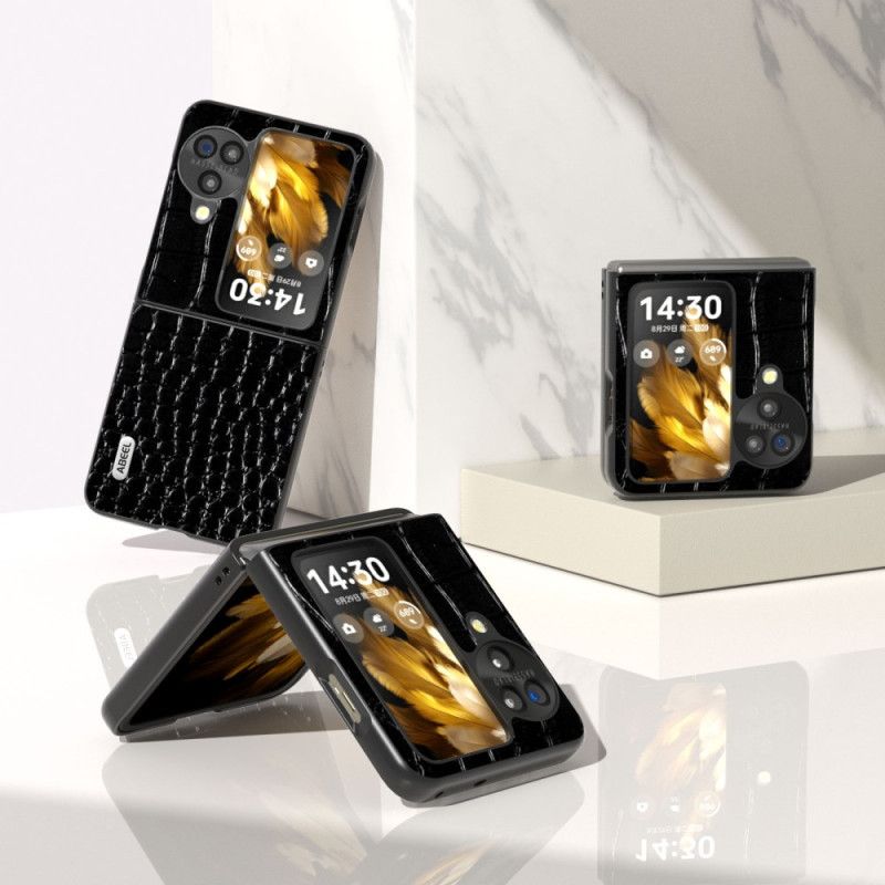 Hülle Für Oppo Find N3 Flip Krokodiltextur