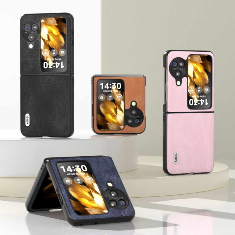 Hülle Oppo Find N3 Flip Abeel-lederstil