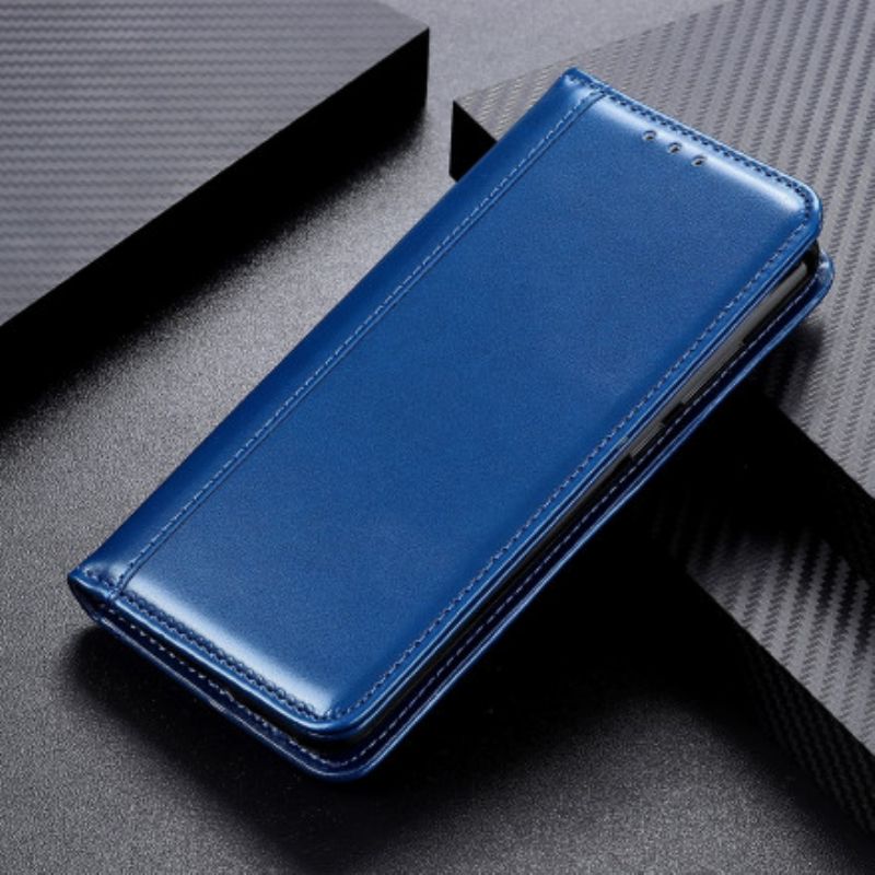 Flip Case Motorola Edge 20 Lite Spaltleder