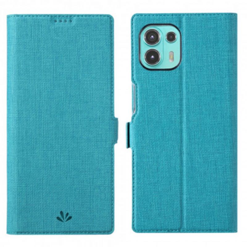 Flip Case Motorola Edge 20 Lite Strukturierter Vili
