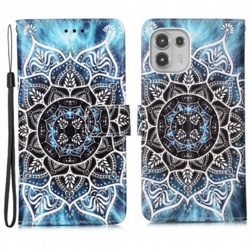 Lederhüllen Motorola Edge 20 Lite Mandala Im Himmel