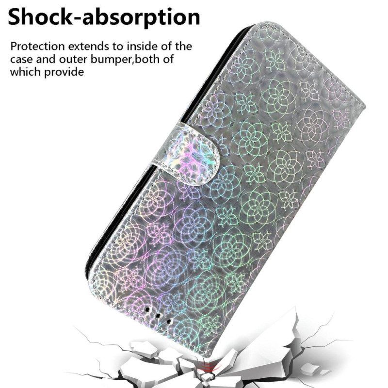 Flip Case Für Oppo Reno 8 Disco-stil