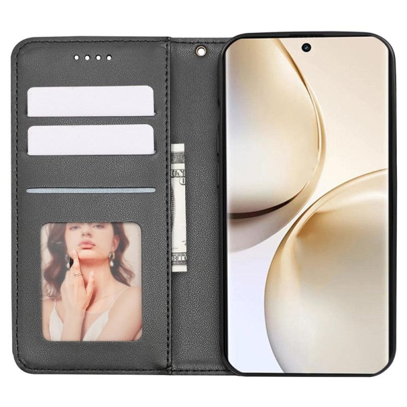 Flip Case Realme 14 Pro Plus 5g Handyhülle Karierter Riemen