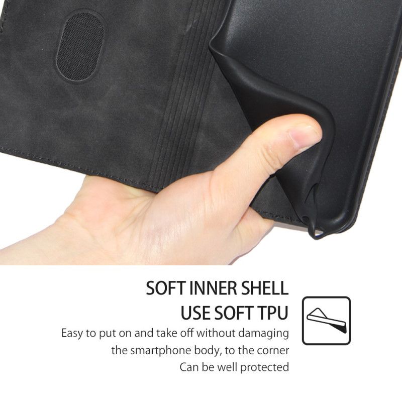 Flip Case Realme 14 Pro Plus 5g Handyhülle Wildlederoptik