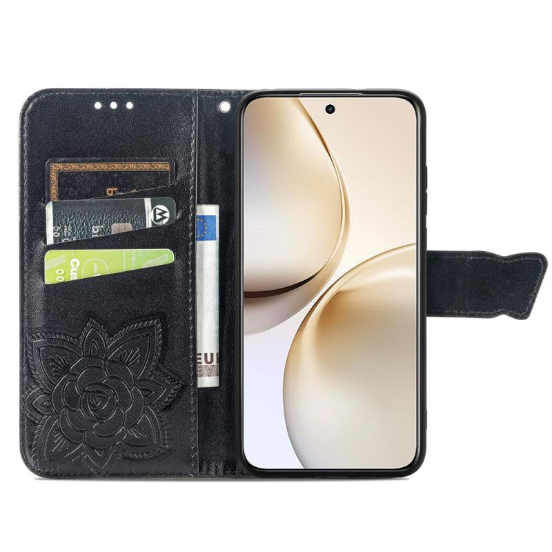 Lederhüllen Realme 14 Pro Plus 5g Barocker Schmetterling