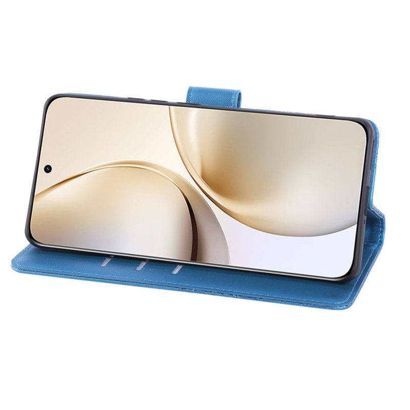 Lederhüllen Realme 14 Pro Plus 5g Handyhülle Spitzenmuster