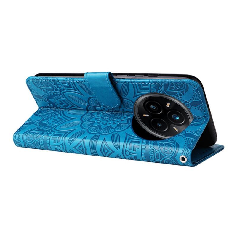 Lederhüllen Realme 14 Pro Plus 5g Handyhülle Wunderschöne Sonnenblume