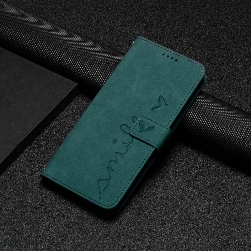Lederhüllen Realme 14 Pro Plus 5g Smiley Und Herz