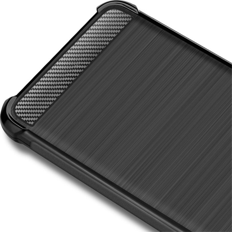 Hülle Für Sony Xperia 8 Imak Gebürstete Kohlefaser