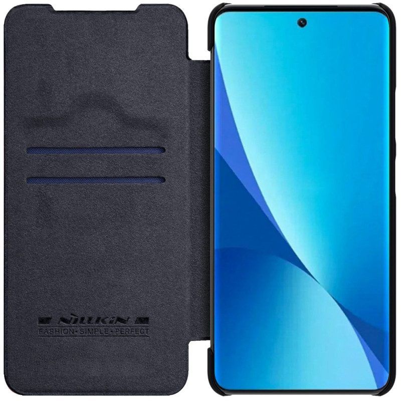 Schutzhülle Für Xiaomi 12 Lite Flip Case Nillkin Qin-serie