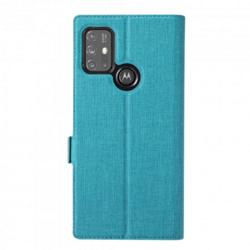 Flip Case Moto G30 / G10 Strukturierter Vili Dmk