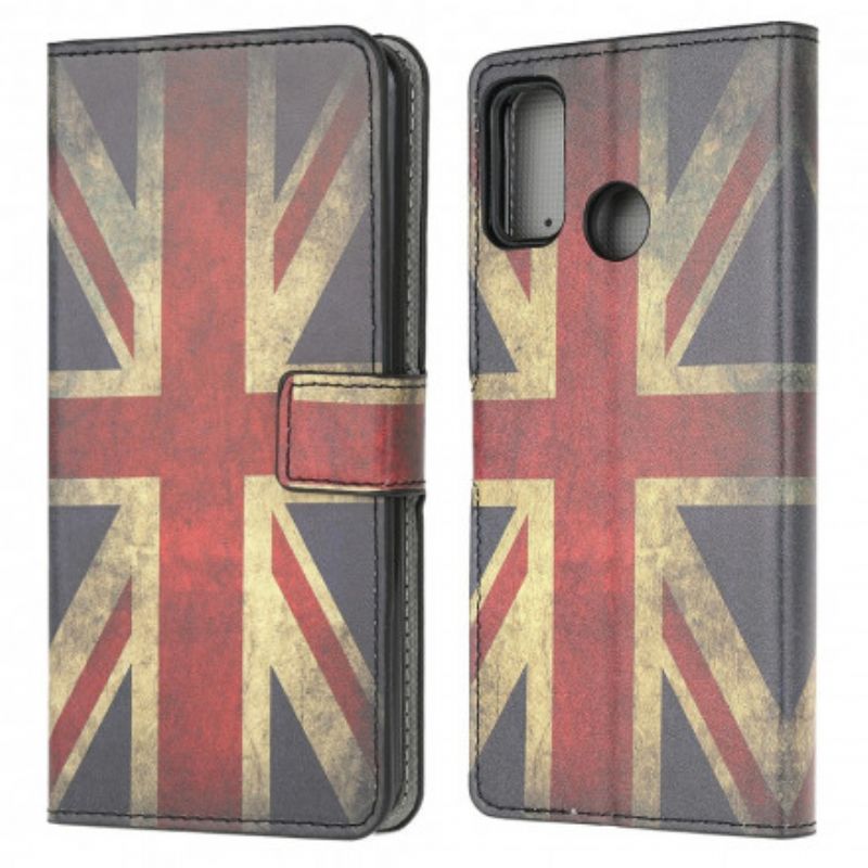 Lederhüllen Moto G30 / G10 Flag England