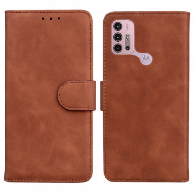 Lederhüllen Moto G30 / G10 Stil Leder Vintage Couture