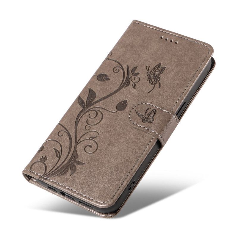 Lederhüllen Für Huawei Pura 80 Blumenmuster