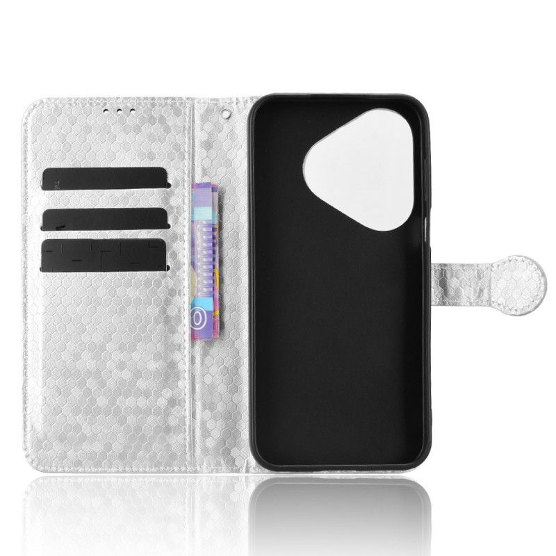 Lederhüllen Huawei Pura 80 Glitzermuster