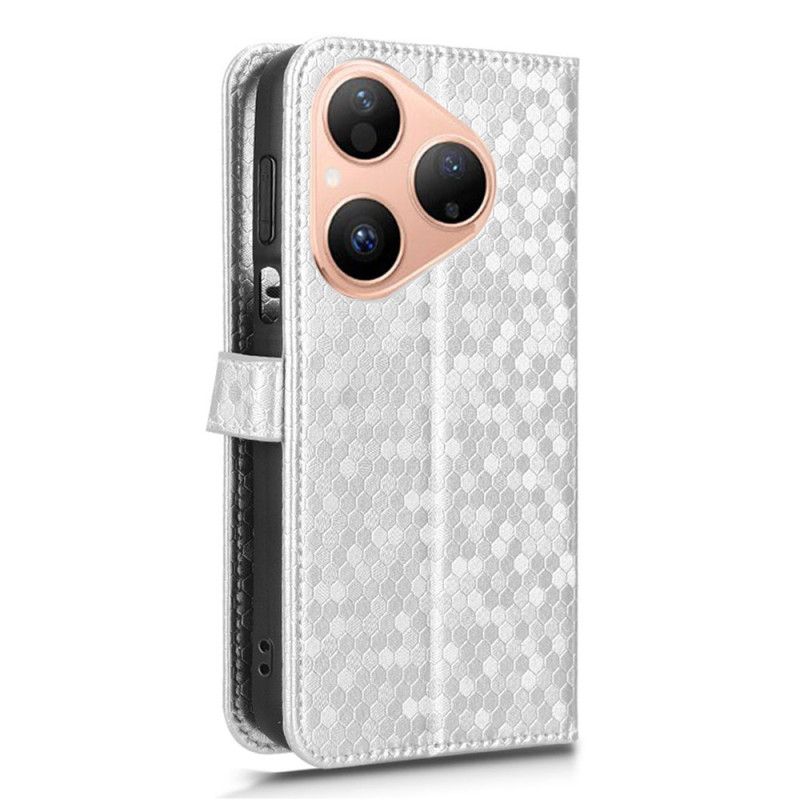 Lederhüllen Huawei Pura 80 Glitzermuster