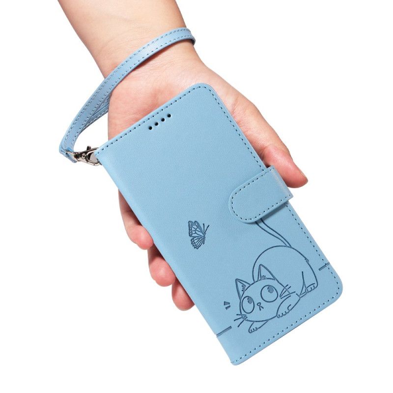 Lederhüllen Huawei Pura 80 Glückskatze