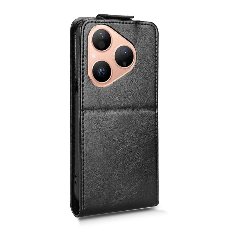 Lederhüllen Huawei Pura 80 Handyhülle Vertikales Klappdesign