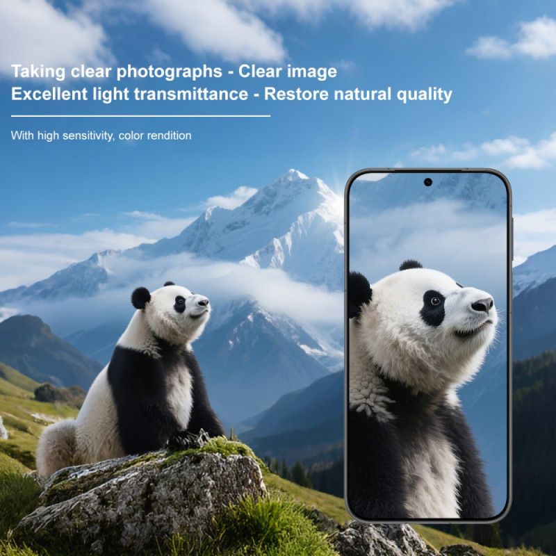 Linsenschutz Aus Gehärtetem Glas Für Huawei Pura 80 Mit Selbstpositionierendem Rahmen (schwarze Kreise)