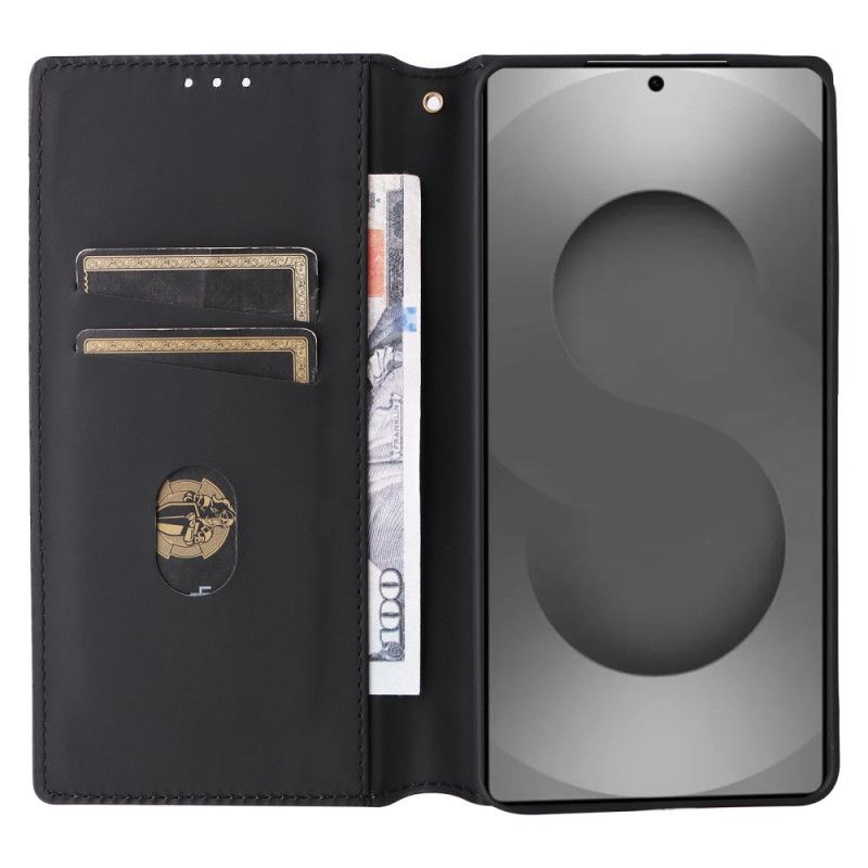 Flip Case Samsung Galaxy S26 Ultra Handyhülle Rautenmuster