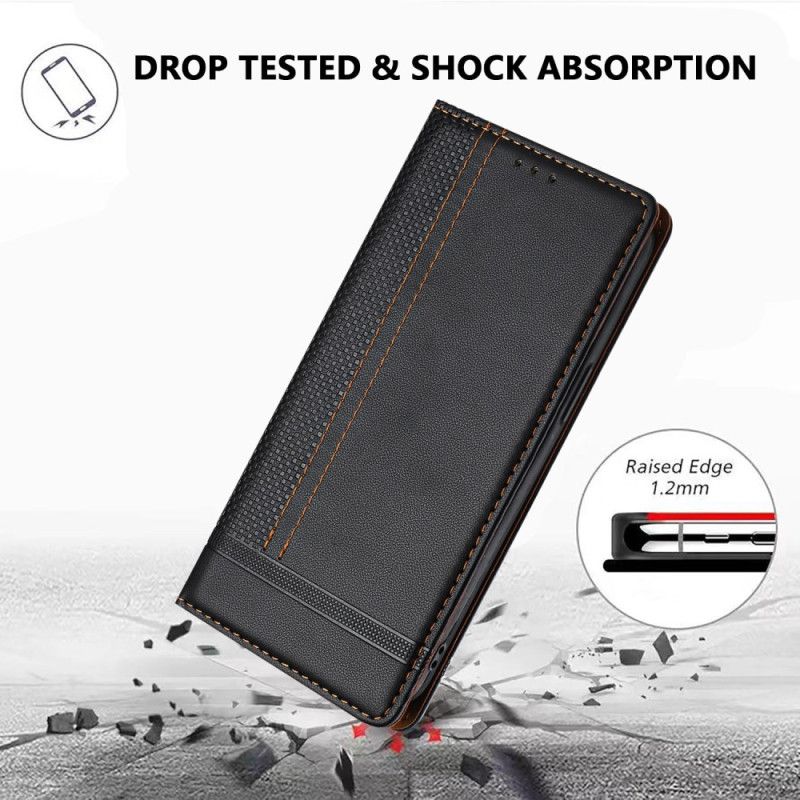 Flip Case Samsung Galaxy S26 Ultra Handyhülle Sichtbare Nähte