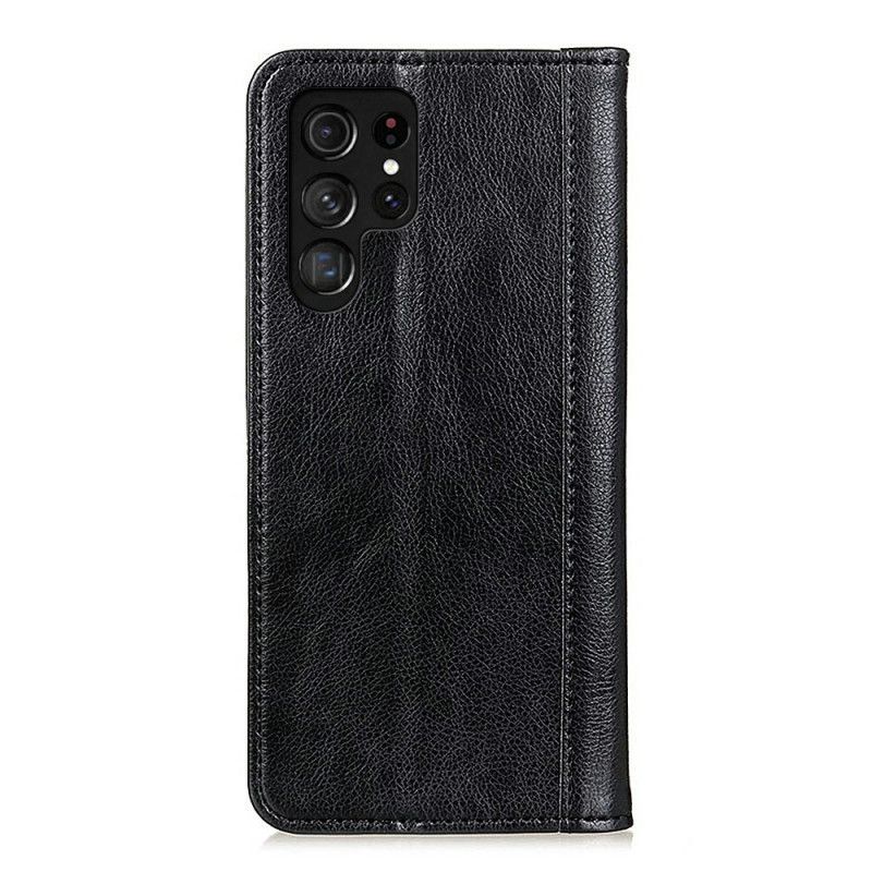 Flip Case Samsung Galaxy S26 Ultra Spaltleder