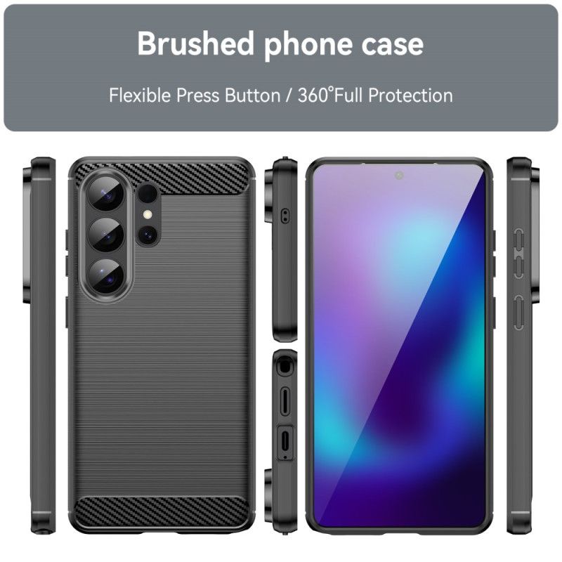 Hülle Samsung Galaxy S26 Ultra Gebürstete Kohlefaser